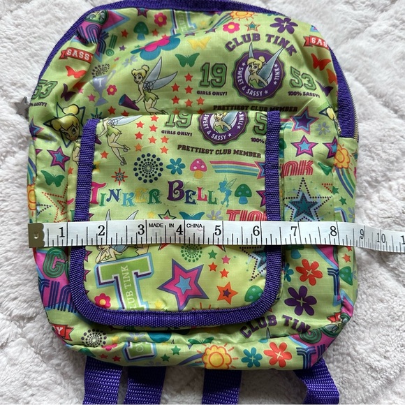 Disneyland Resort | Vintage Green Tinkerbell Mini Backpack - Picture 14 of 15